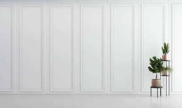 Nowoczesny Przytulny Salon Biały Wzór Ściana Tekstury Tło Wnętrza — Zdjęcie stockowe