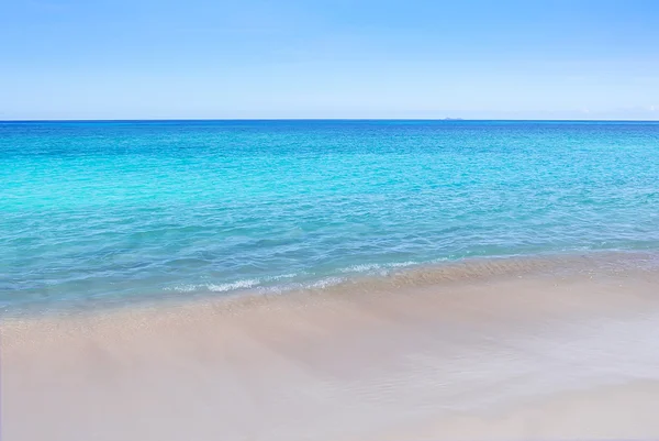Empty Beautiful Tropical Beach View — Stock Photo, Image