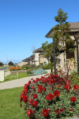 Varoş mahallesinde modern evler