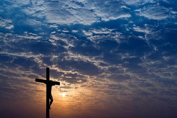 Crucificação de Jesus Cristo — Fotografia de Stock