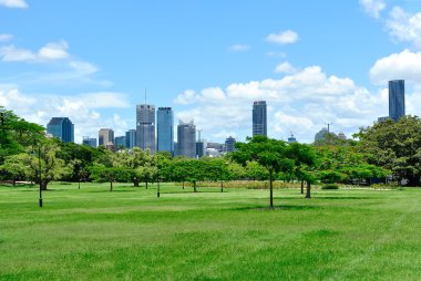 Brisbane manzarası