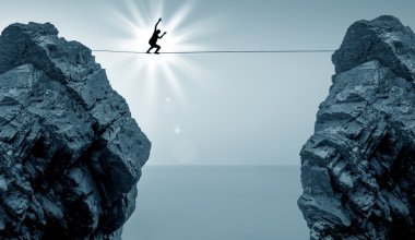 Adam ipe Dengeleme gök yüksek