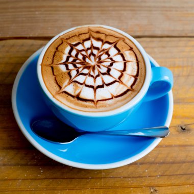 Kahve tablo ile natürmort