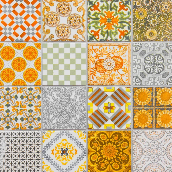 Azulejos de cerámica patrones —  Fotos de Stock