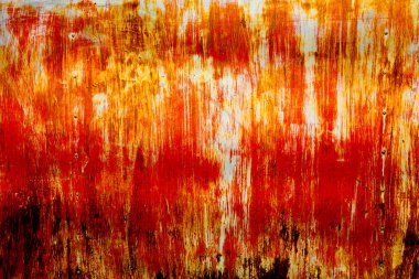 doku ve arka plan olarak tasarlamak turuncu paslı çinko