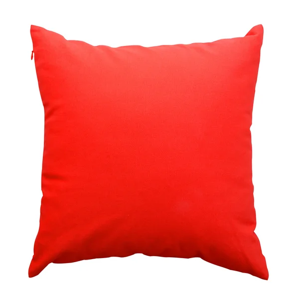 Red  pillows isolated on white background — Stock Photo, Image