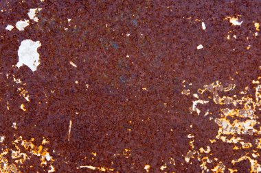 Oluklu demir paslı metal doku