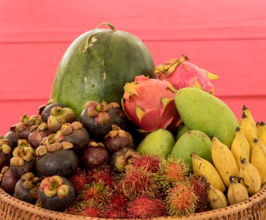 farklı meyve sepeti kümesi