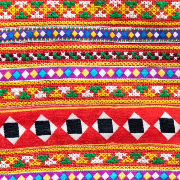 Thai fabric texture — Stock Photo, Image