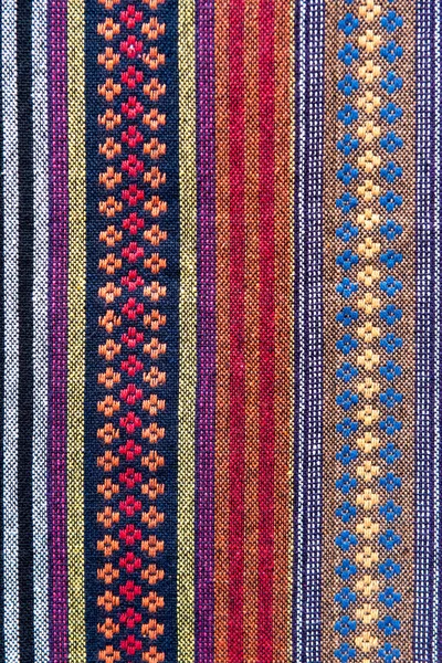 Thai fabric texture — Stock Photo, Image