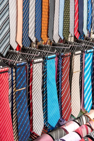 Neck ties in the market — Stock Photo, Image