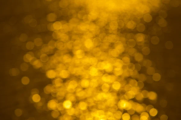 Golden bokeh background — Stock Photo, Image
