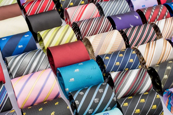 Neck ties in the market — Stock Photo, Image