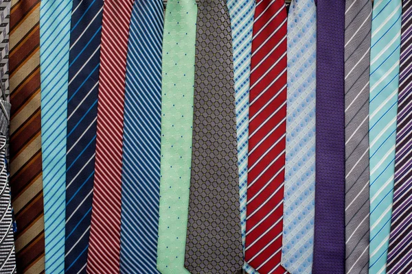 Neck ties in the market — Stock Photo, Image