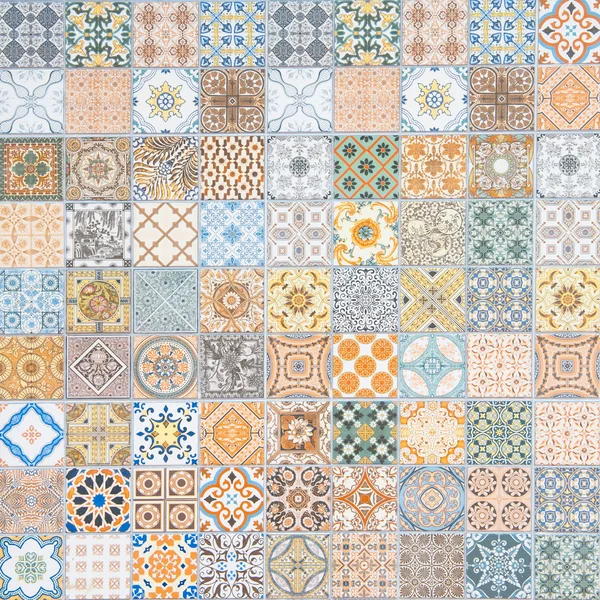 Ceramic tiles patterns — Stock Photo, Image