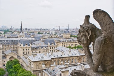 View of Paris clipart