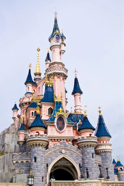 Castle princesses at Eurodisney — Stock Photo, Image