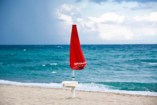 Storm Coming Beach — Stock Photo, Image