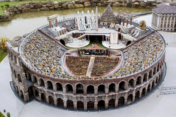 Arena of Verona in miniature — Stock Photo, Image