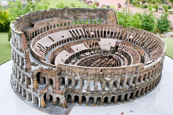Colosseum i miniatyr Stockfoto