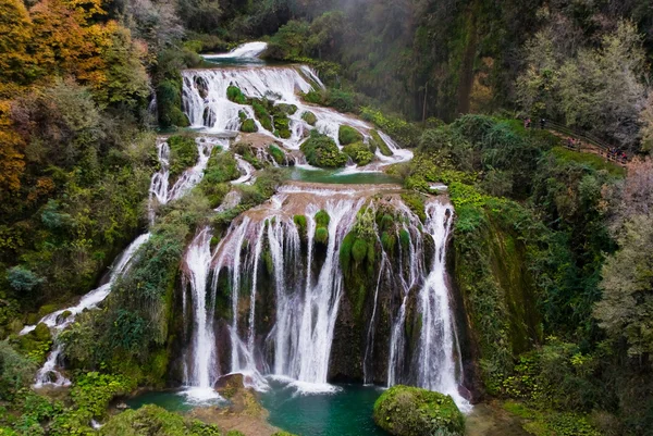 Marmore vattenfall, Italien Stockbild