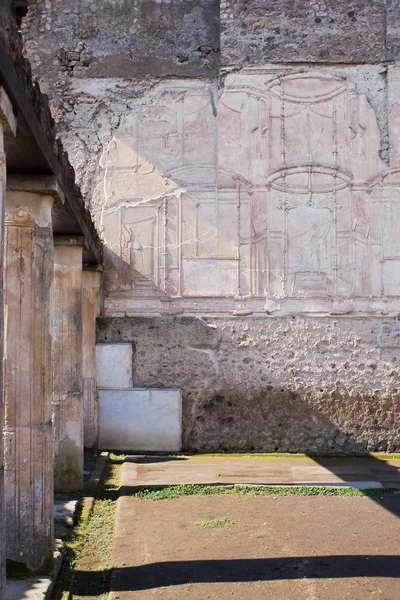 Pompei, İtalya'nın arkeolojik kazı çalışmaları — Stok fotoğraf