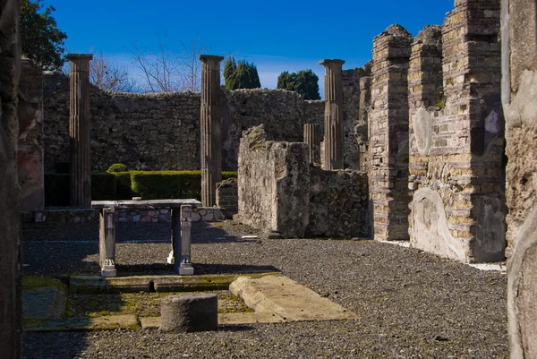 Excavaciones arqueológicas de Pompeya, Italia — Foto de Stock