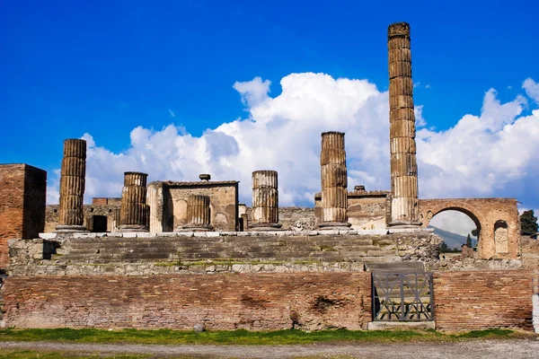 Pompei, İtalya'nın arkeolojik kazı çalışmaları — Stok fotoğraf