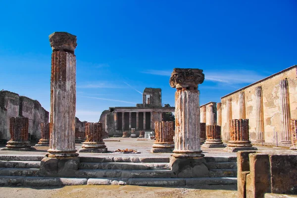 Archeologicznych wykopalisk Pompei, Włochy — Zdjęcie stockowe