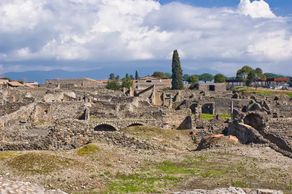 Archeological excavations of Pompeii, Italy — Stock Photo, Image