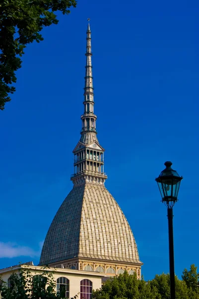 Der mole antonelliana in turin, italien — Stockfoto