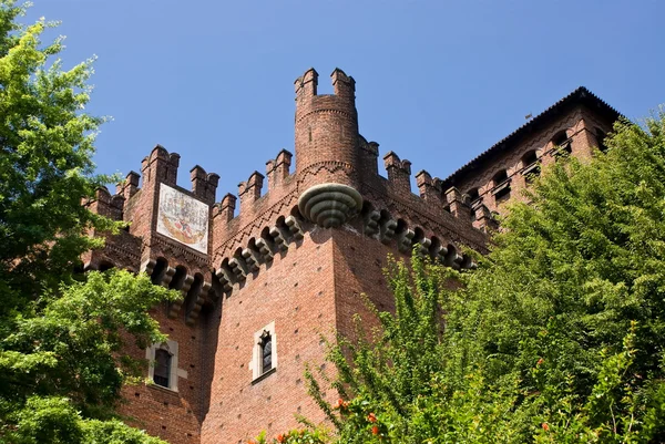 Aldeia medieval em Turim, Itália — Fotografia de Stock