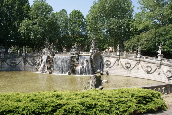 Fountain of the Twelve Months, Turin — Stock Photo, Image