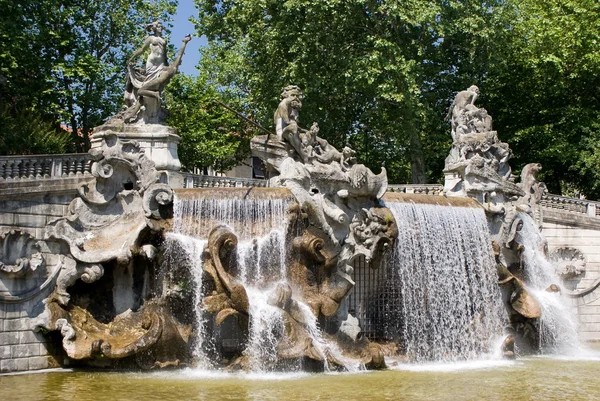 Fountain of the Twelve Months, Turin — Stock Photo, Image