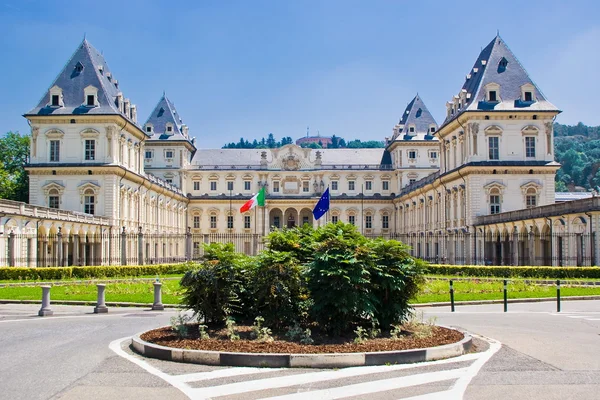 El Castillo de Valentino, Turín — Foto de Stock