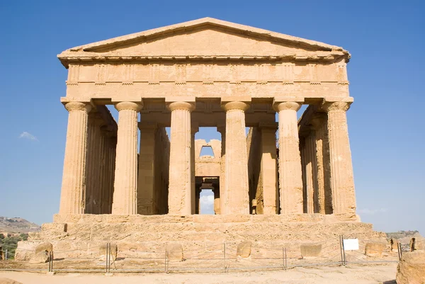 Chrám Concordia, Agrigento — Stock fotografie