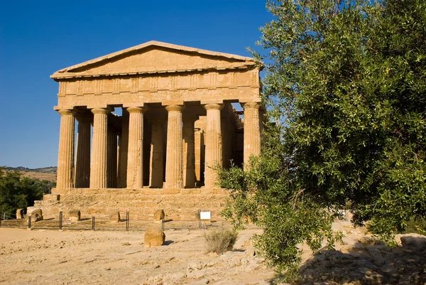 Concordia Tapınağı, Agrigento — Stok fotoğraf