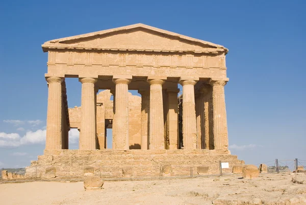 Agrigento Concordia圣殿 — 图库照片