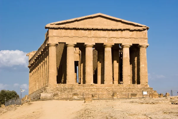 Chrám Concordia, Agrigento — Stock fotografie