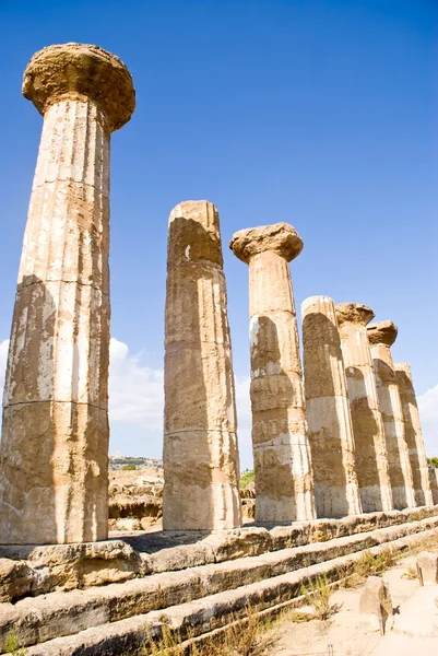 Chrám Héraklés, agrigento — Stock fotografie