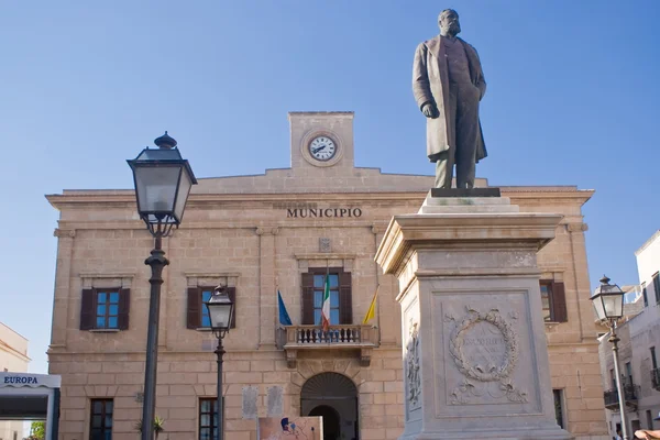 Town Hall of Favignana, Italy — Stock Photo, Image