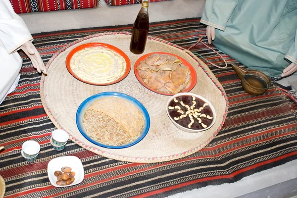 일부 아랍 음식 — 스톡 사진