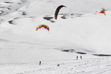 Dünya snowkite Yarışması Altosangro 2016