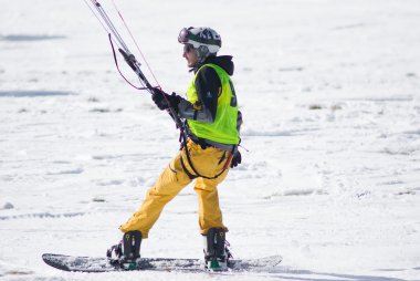 Dünya snowkite Yarışması Altosangro 2016
