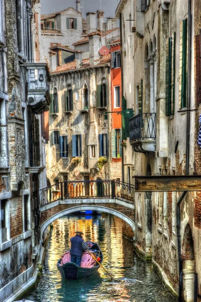 Navigatie in Venetië — Stockfoto