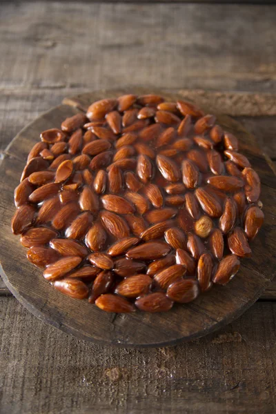 Crunchy with almonds — Stock Photo, Image