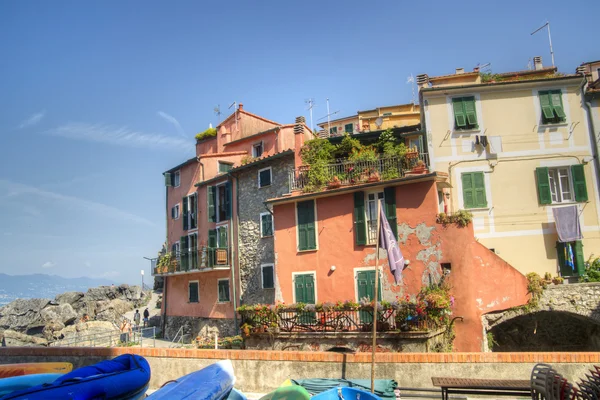 Villaggio di Tellaro Italia — Foto Stock