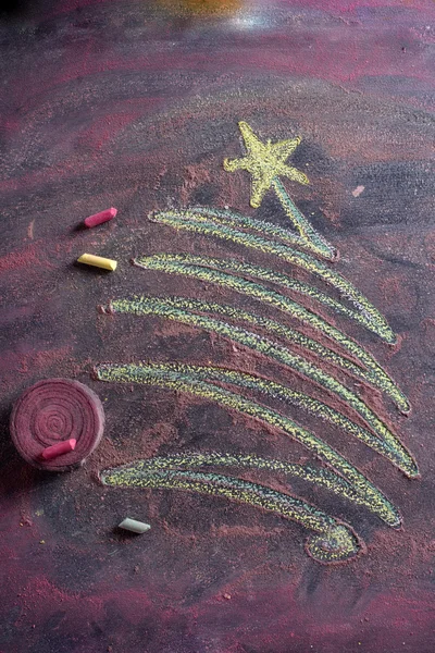 Pequeño árbol de Navidad — Foto de Stock