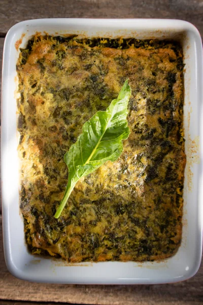 Vegansk Mat Baserad Omeletter Naturliga Ingredienser Som Kikärtmjöl Och Mangold — Stockfoto