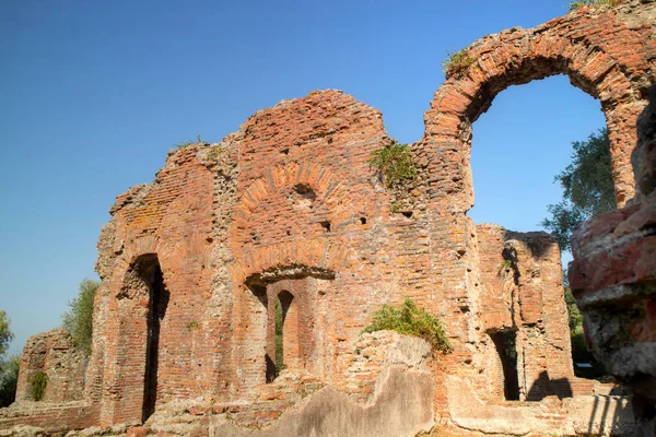 Remains Villa Venulei Dating Back Roman Empire Massaciuccoli Area Lucca — Stock Photo, Image